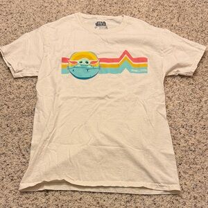 Star Wars Mandalorian Tee with Retro Graphic